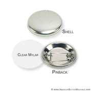1.25" Pinback Button Sample