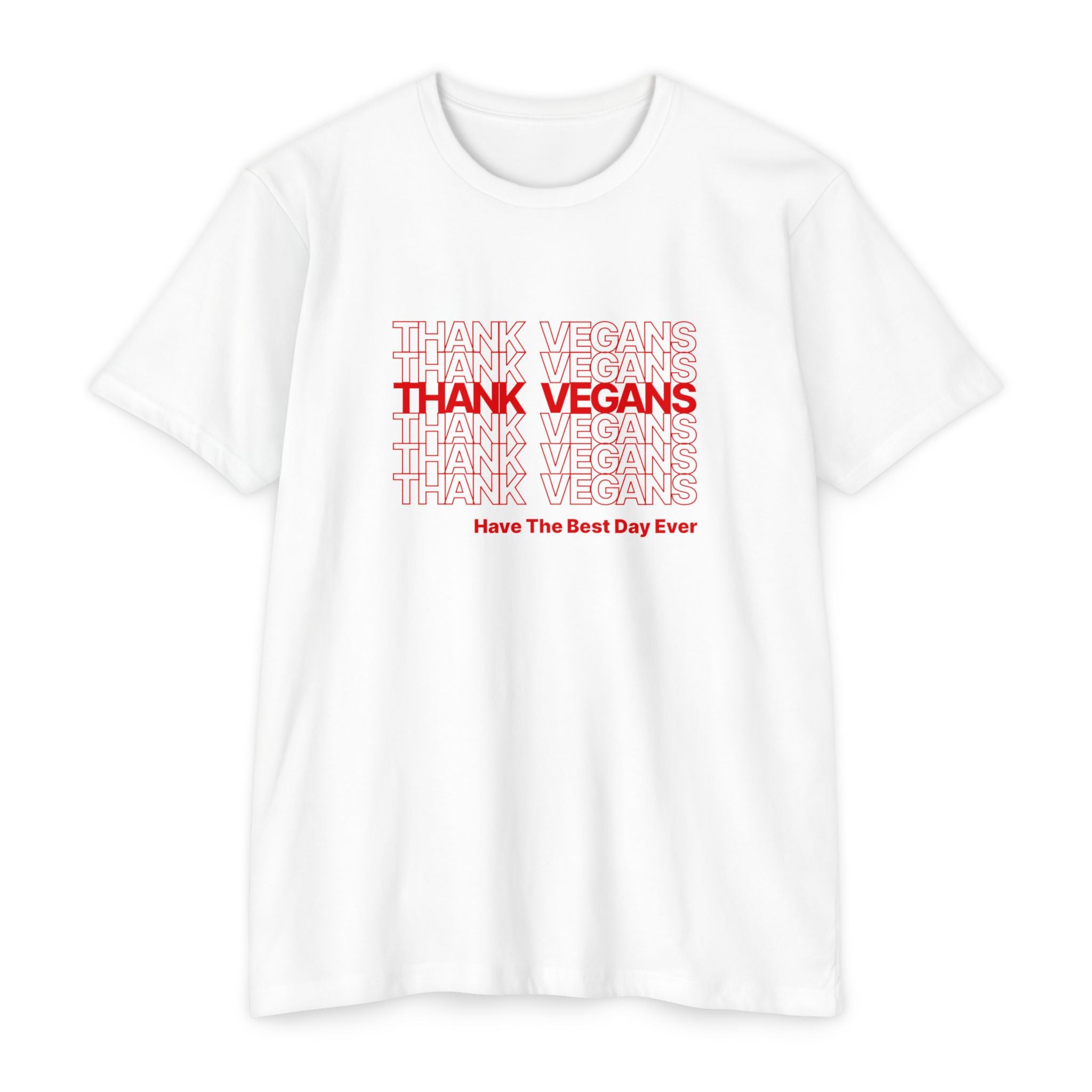 "THANK VEGANS"