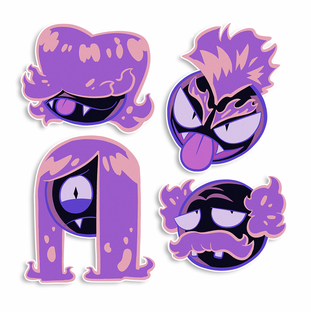 "GastlyStoners" 4 Pack