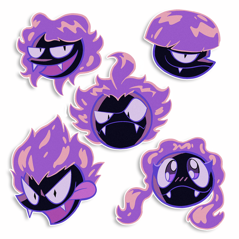 "GastlyPunks" 5 Pack