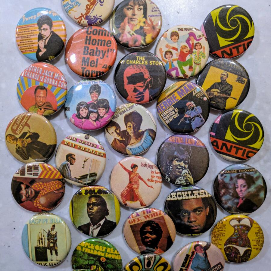 1.25" Pinback Button Sample